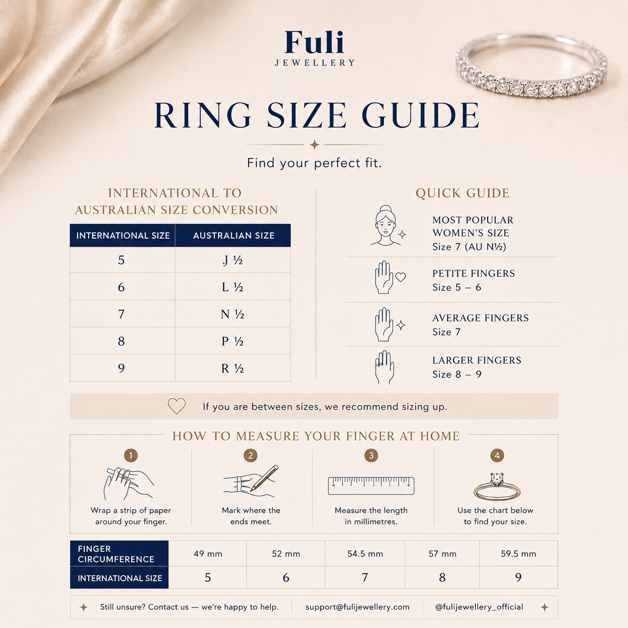 Aurelia Baguette Crossover Ring